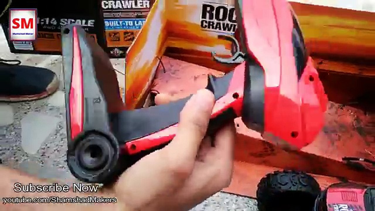 Chenille Roche télécommande rc 1:14