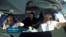 A bordo do Embraer Lineage 1000, o maior jato executivo do mundo