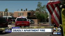 Deadly apartment fire forces several to jump out of their windows