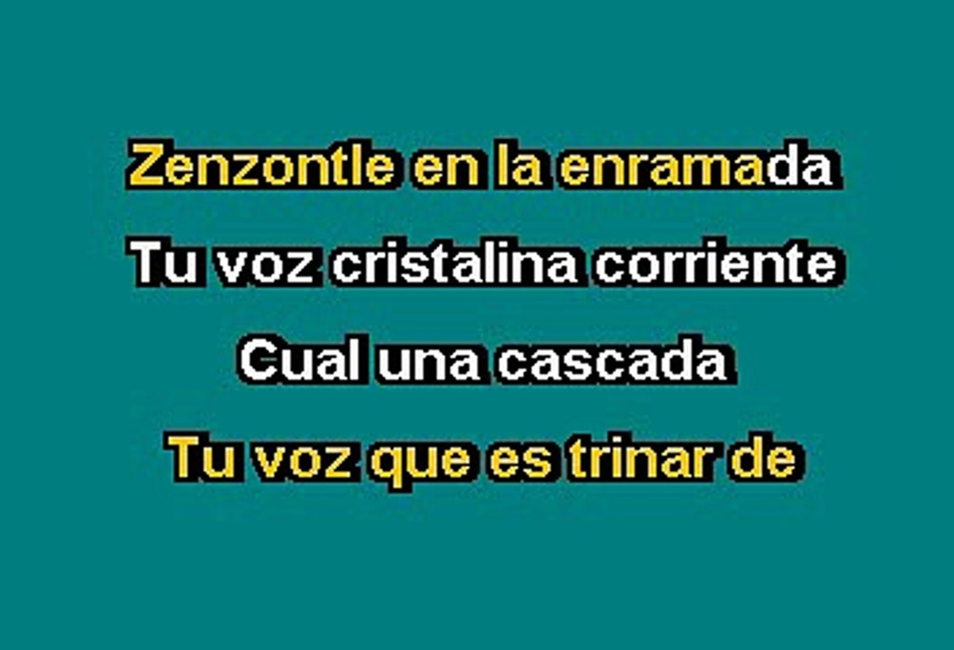 Celia Cruz - Tu voz (Karaoke)