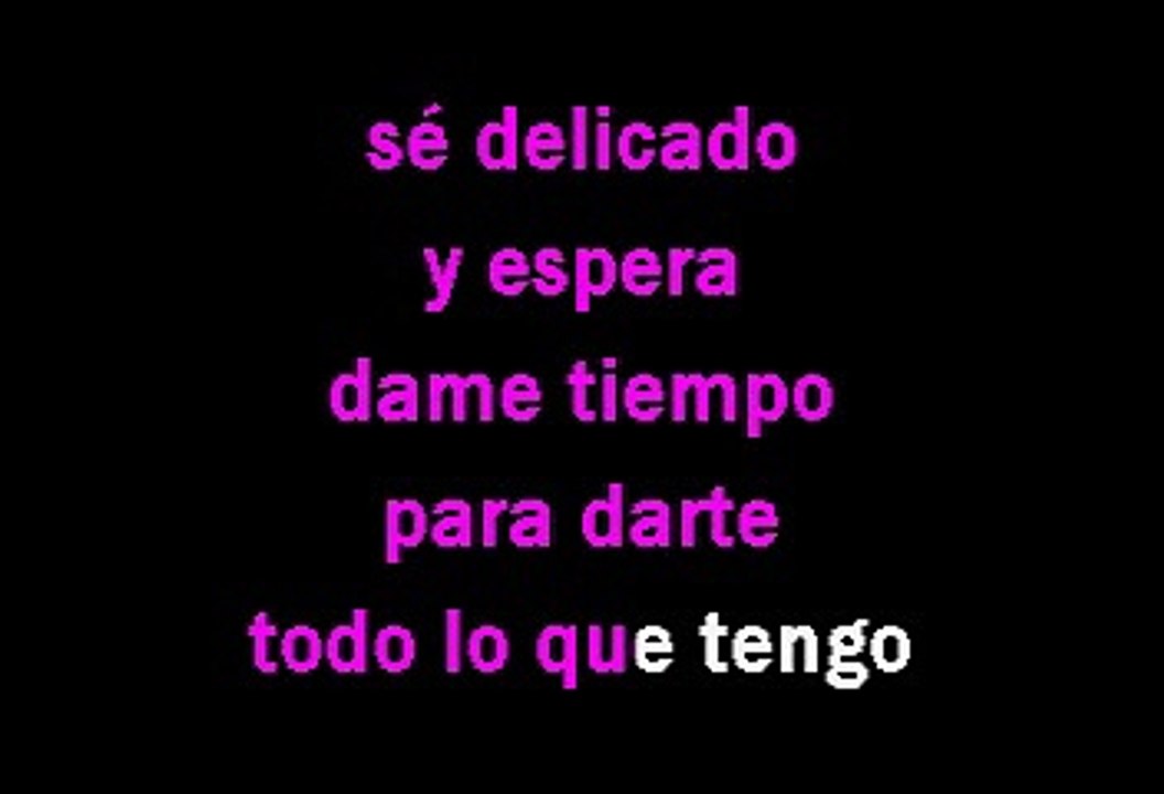 Julieta Venegas - Lento (Karaoke)