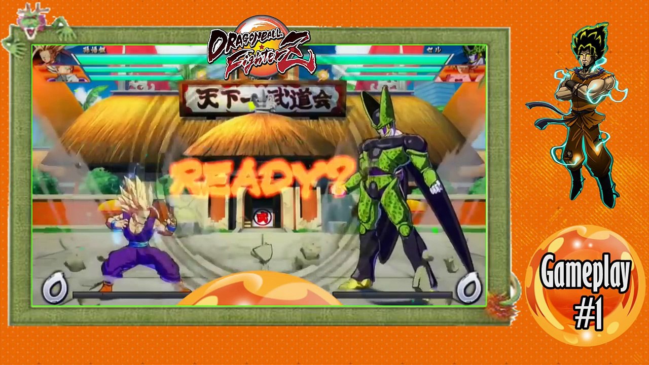 Dragon Ball Fighter Z Gameplay 1 Gohan, Cell, Goku [Unkommentiert]