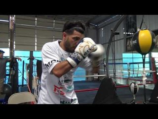 Billy Dib at RGBA with Robert Garcia - EsNews Boxing
