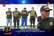 Policía recuperó 149 vehículos robados tras operativo en Lima e Ica