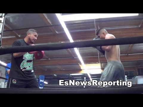 Mikey Garcia ring outfit make by the man who made them for Elvis Johnny Cash and kid rock