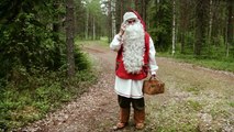 Noël père Finlande dans Laponie de de renne Santa Claus secrets rova