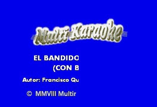 Chalino Sanchez - El Bandido Generoso (Karaoke)