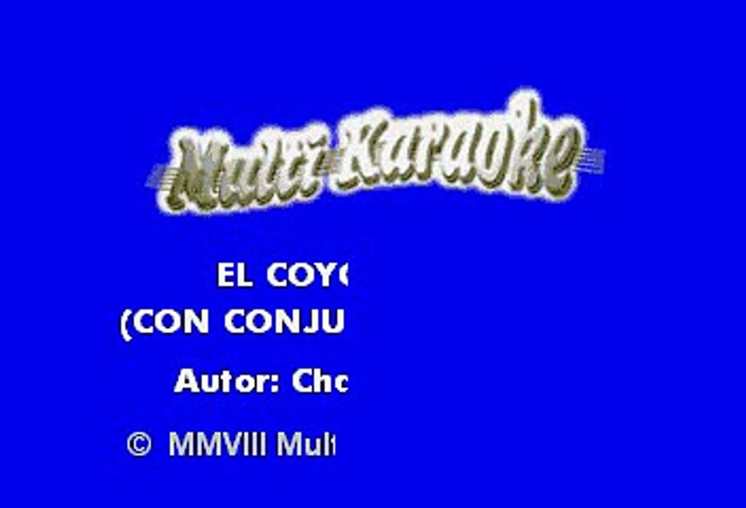 Chalino Sanchez - El Coyonqueo (Karaoke)