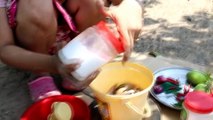 Babe Girl Cooking Fish After Fishing in my Village - How to Cook Fish