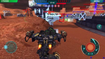 Fureur serveur serveur tester contre guerre Zeus Trident Robots