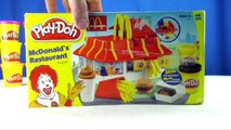 Jouer doh jouet playset restaurant McDonalds plasticine