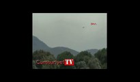 İzmir'deki orman yangınına müdahale eden helikopter düştü