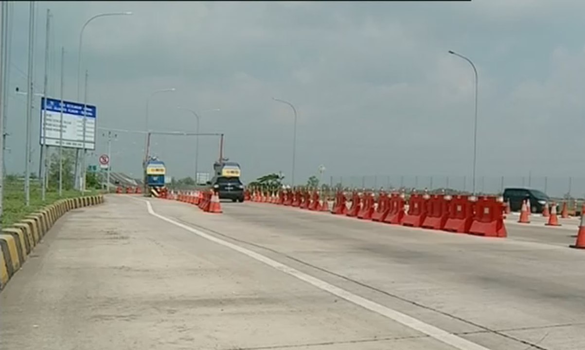 Hari Terakhir Libur Lebaran, Tol Brebes Timur Lengang