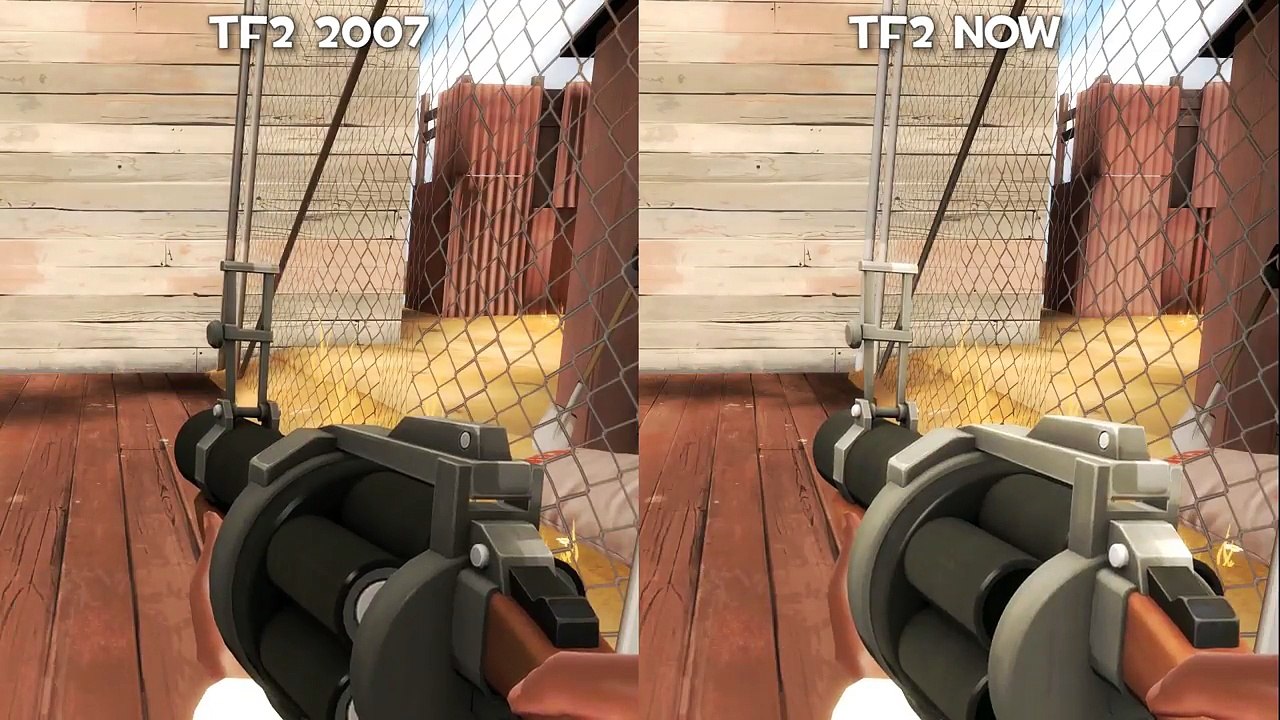 TF2 2007 and now