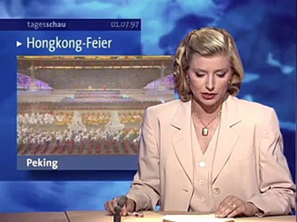 Tagesschau | 01. Juli 1997 20:00 Uhr (mit Susan Stahnke) | Das Erste