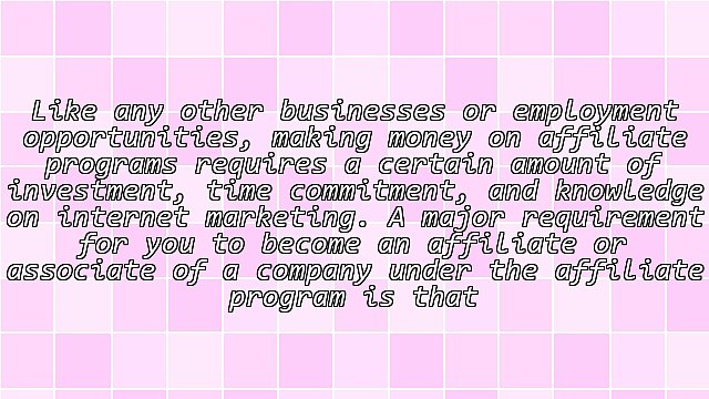 4 Excellent Ways of Making Money From Affiliate Programs