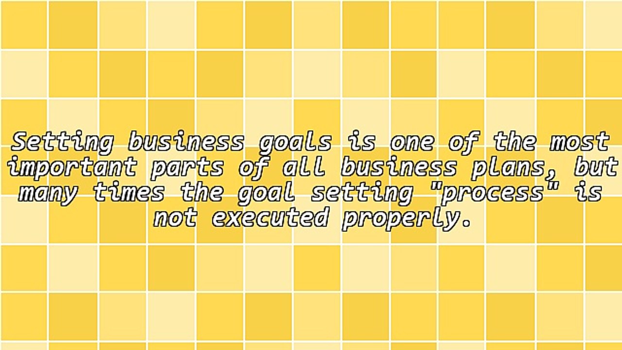 Business Goal Setting + Strategic Planning + Mindset Control = Success!