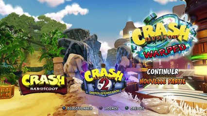 Crash Bandicoot N Sane Trilogy [aperçu des premiers niveau]
