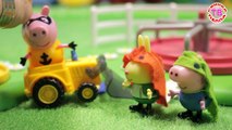 Jeunes filles enfants pour dessins animés dessins animés sur avec Peppa Pig jouets en développement p vidéo
