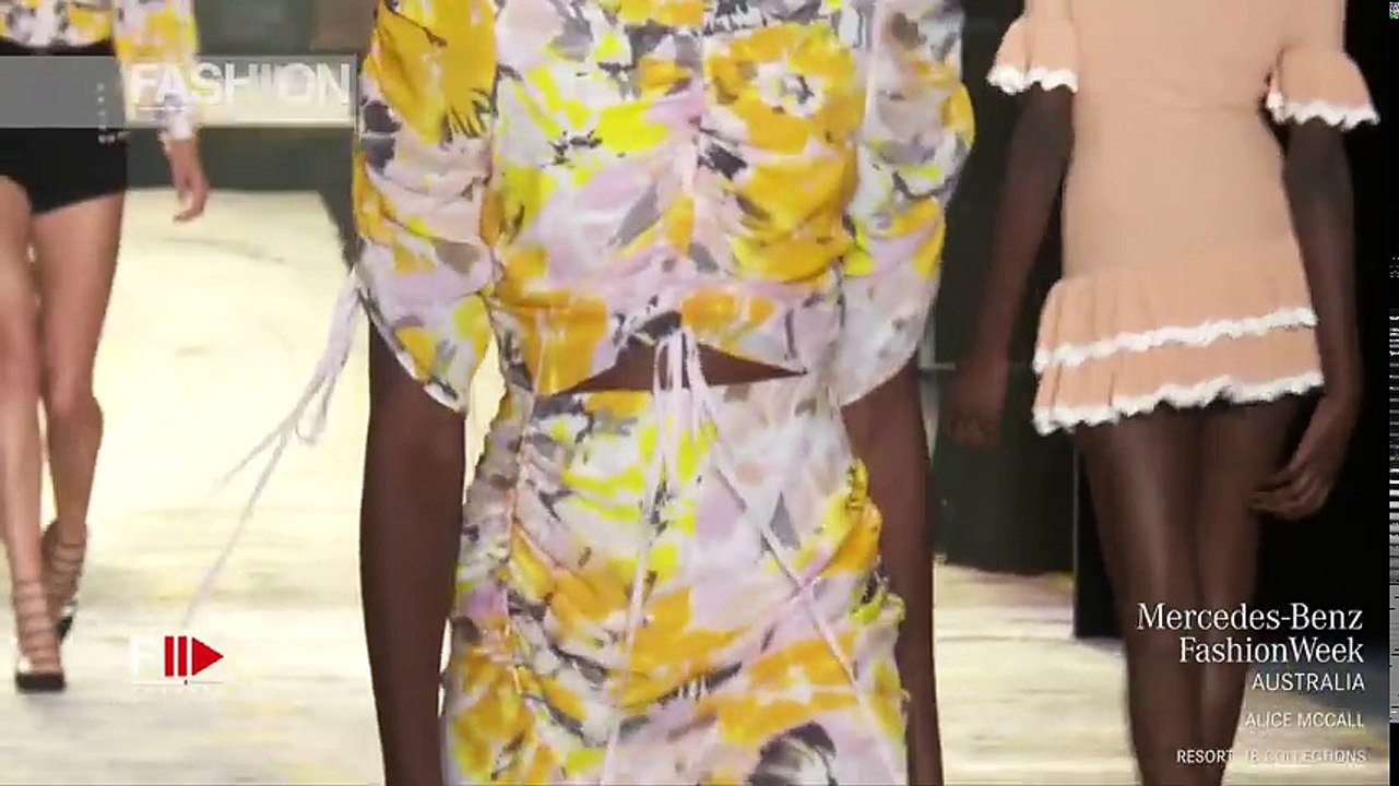 ALICE MCCALL MBFW AUSTRALIA RESORT 2018