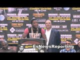 adrien broner vs marcos maidana press conference - broner says he going for the KO