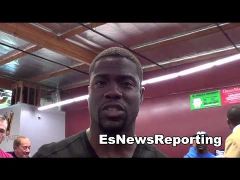 Comedian Kevin Hart Brandon Rios vs Manny Pacquiao Will Be A Great Fight EsNews Boxing