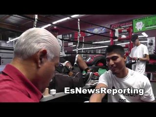 mikey garcia last week of camp before rocky martinez fight EsNews Boxing