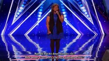 NHV-09 - Kechi - burned girl with gorgeous voice - America's Got Talent 2017