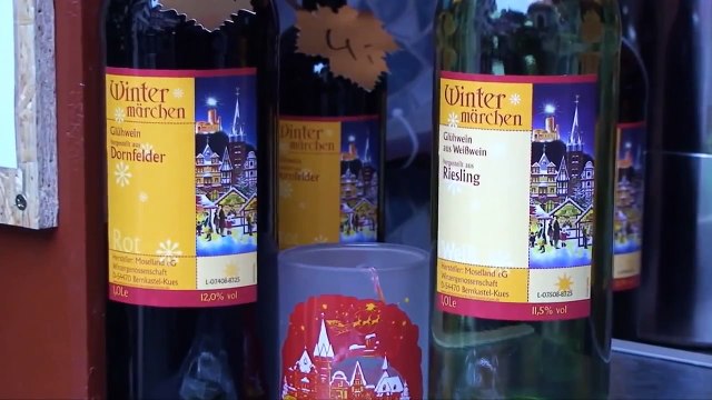 Germany Christmas market of Bernkastel-Kues in Moselle Valley, German Christmas Mosel