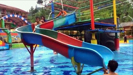 jalan jalan ke guci kolam renang guciku - tegal jawa tengah / Road to the jug of my jungle pool