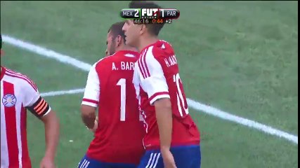 2-1 Gol - Antonio Bareiro -  México 2-1 Paraguay - 01.07.2017