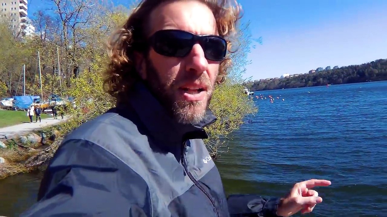 Happy Spring! Cold Water Swimming in Stockholm, Sweden