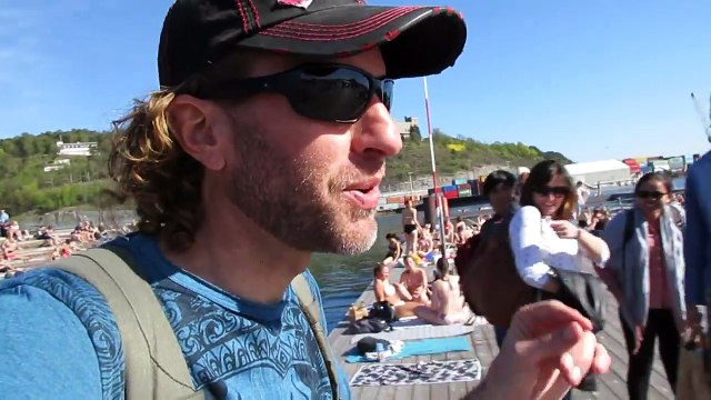 Norway Travel There's a Beach Scene in Oslo