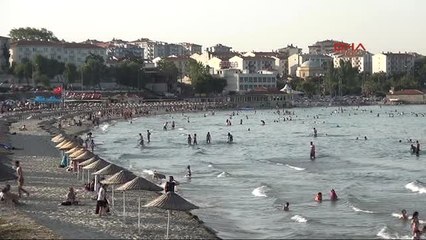 Çanakkale Gelibolu Hamzakoy Plajı'na Mavi Bayrak