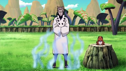 Kaguya controls Hamura to fight Hagoromo