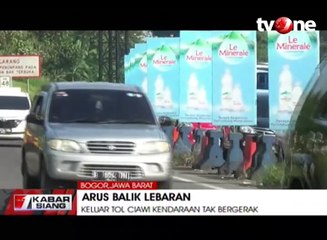 Keluar Tol Ciawi Kendaraan Tak Bergerak Hingga 8 KM