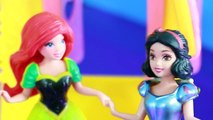 Château nains gelé parodie pâte à modeler Princesse les princesses neige à Il blanc elsa disney belle 7