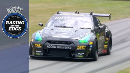 Baggsy's 1,200bhp Nissan GT-R drift bonanza at FOS