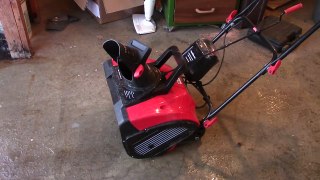 Powersmart DB2401Snowblower In Action Review