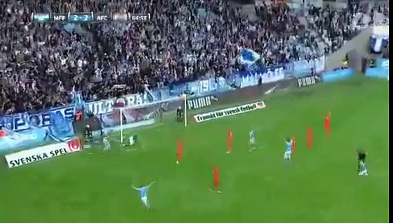 Malmoe 3:2 Eskilstuna City (Swedish Allsvenskan  1 July 2017)