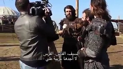 مقابلة مع محاربي أرطغرل قبل التمثيل