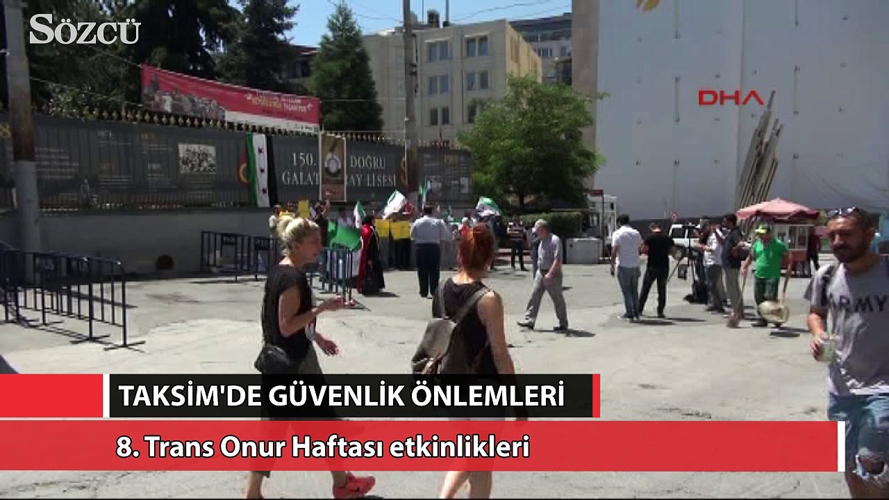 Beyoğlu güvenlik önlemleri alındı