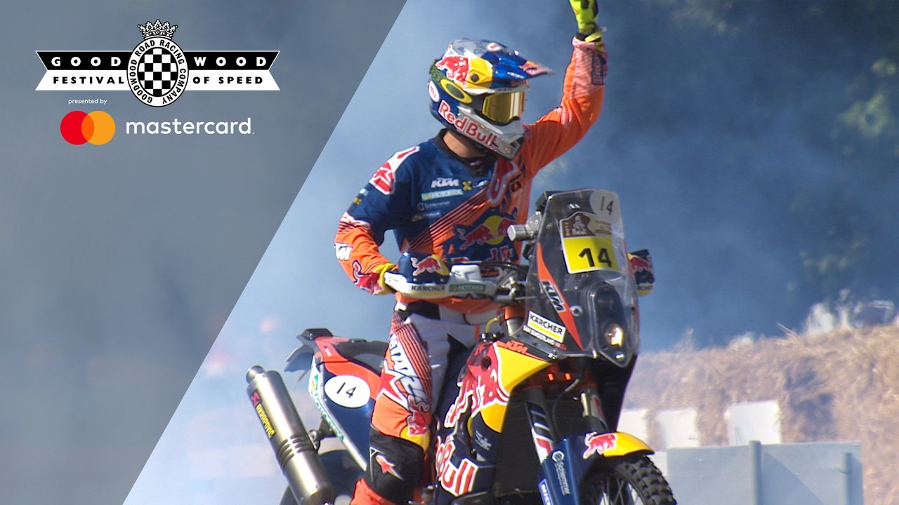 Dakar Rally winner Sam Sunderland wows at FOS