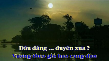 [Karaoke] BÓNG CHIỀU TÀ - Nhật Bằng (Giọng Nam: Am)