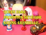 QUEEN ELSA PROMOTES SKYE FOR SAVING ARENDELLE +DORAEMON BOSS BABY GIDGET MCQUEEN DIEGO DREAMWORKS  Toys Kids Video