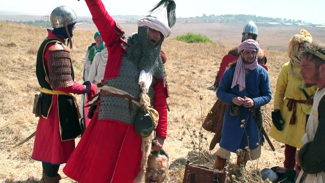 Reconstitution en Israël de la bataille de Hattin