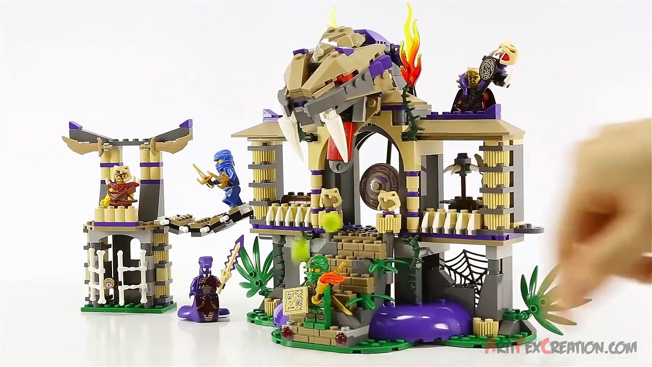 Lego Ninjago ENTER The SERPENT 70749 Stop Motion Build Review