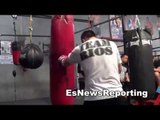 brandon rios vs manny pacquiao rios putting in the work EsNews Boxing