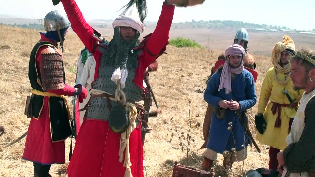 Reconstitution en Israël de la bataille de Hattin