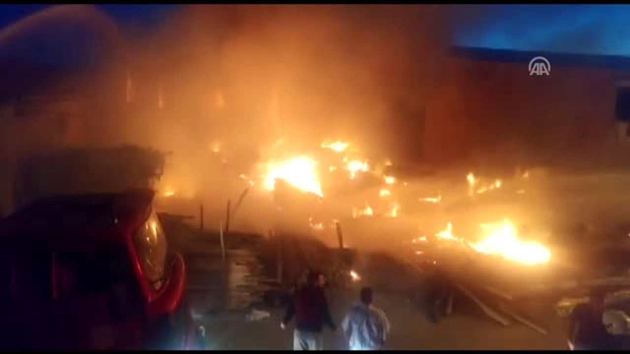 Ereğli'de Kereste Deposundaki Yangın (2)